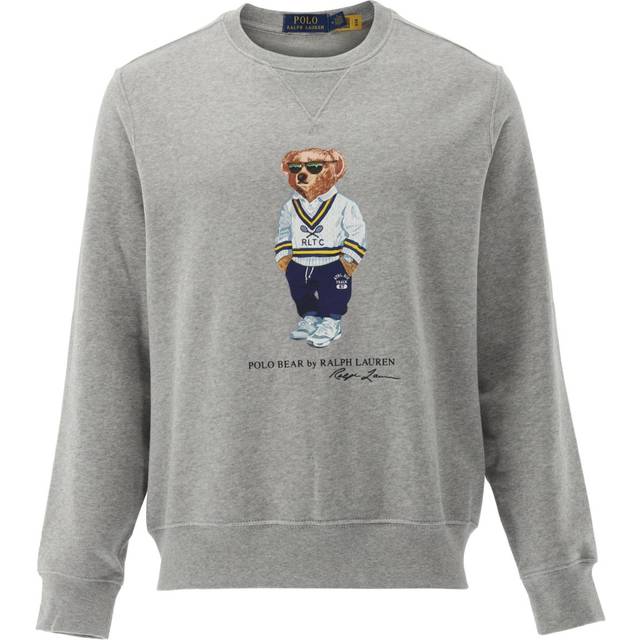 POLO RALPH LAUREN | Grey cotton blend Polo Bear sweatshirt | Man | L - grey (L)