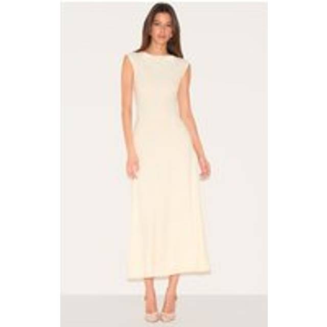 Lemon Panelled Floaty Maxi Dress, Lemon - 12