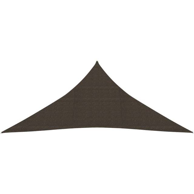Kempinski 6 x 6 m Triangular Shade Sail - Brown (600cm W X 600cm D)
