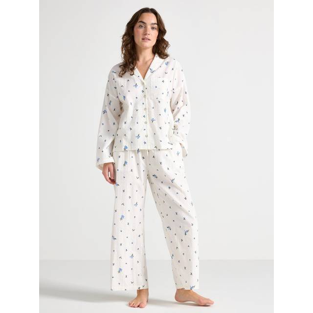Pyjamasbyxor i bäckebölja