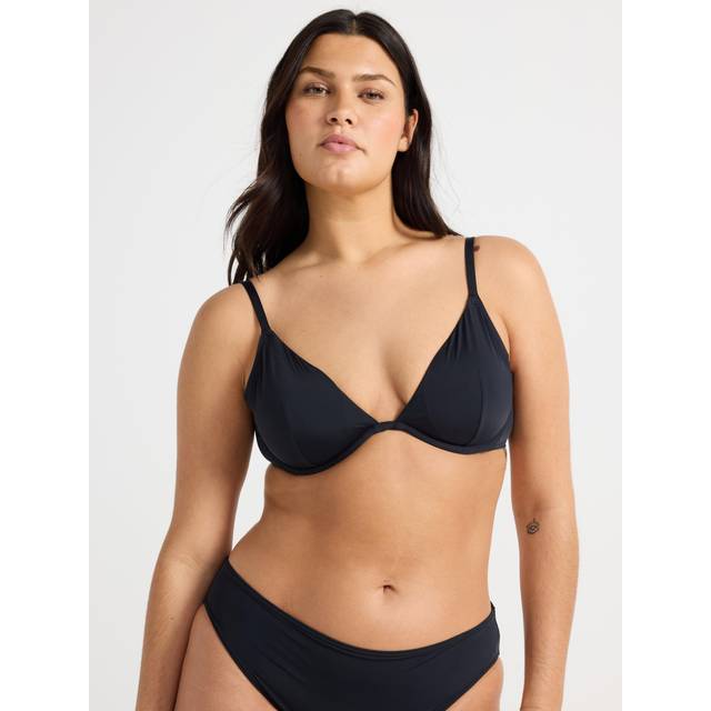 Bikini bra with underwire
