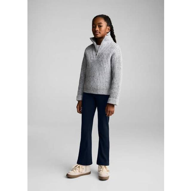 Flared leggings dark navy - Kids - 9 - MANGO KIDS - Dark Navy