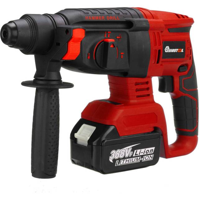 (Without Battery) 26mm 22900mAh Cordless Brushless Electric Keyed Rotary Hammer Power Impact Drill