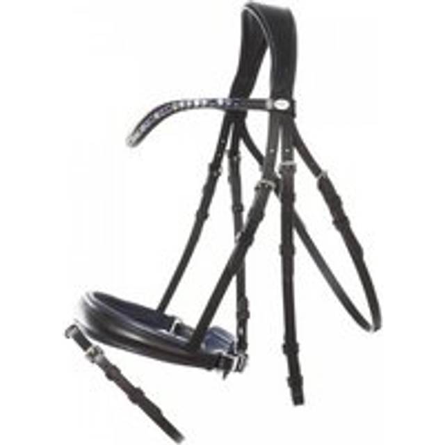 Anatomical riding bridles Kavalkade Ocean - Noir