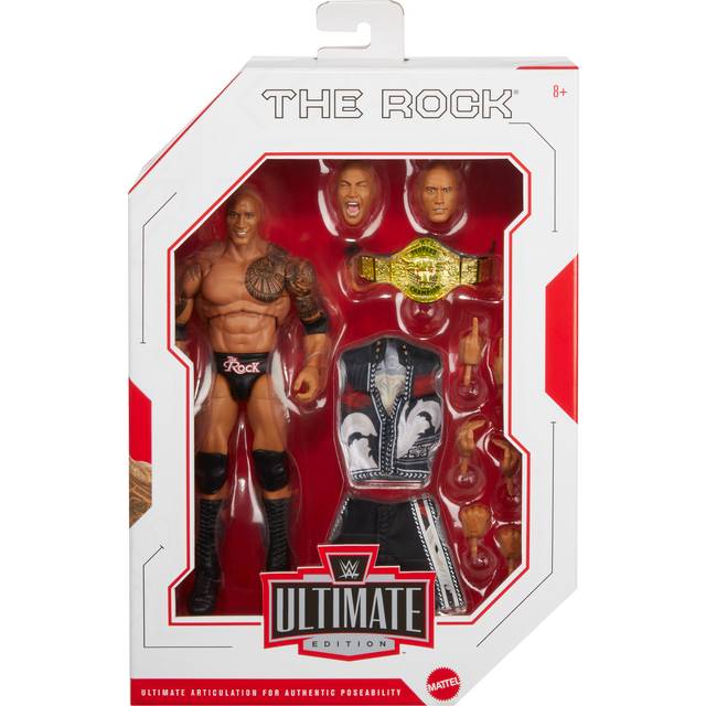 WWE The Rock 15cm Figure Ultimate Edition