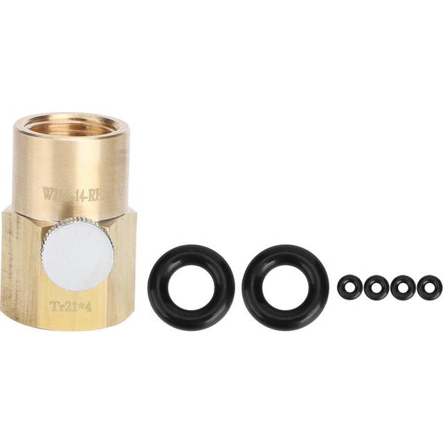 Tr21x4 to W21.8-14-RH CO2 Adapter Soda Water CO2 Cylinder Adapter Filling Valve Connector