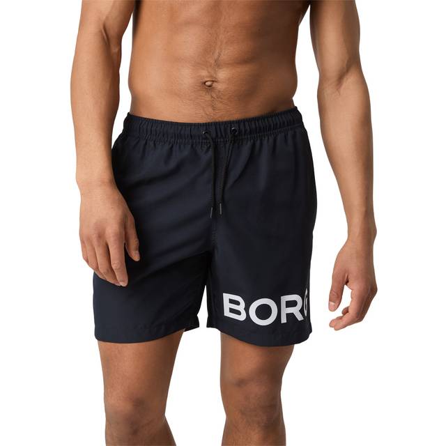 Björn Borg Logo Swim Shorts - Darkblue - X-Large * Kampanj *
