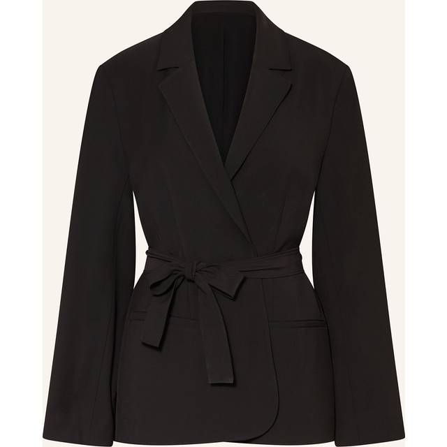 Travel Twill Belted Blazer