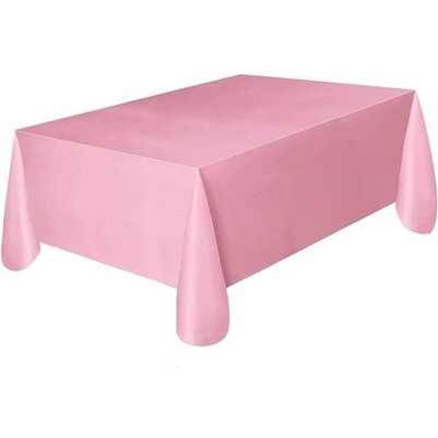 SHEIN 137x183cm Disposable Solid Color Tablecloth For Birthday Party, Wedding, Rectangle Table Cover, Desk Cloth Decoration, Back To School Valentine Day
