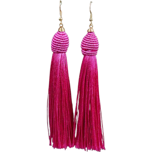 TopHanqi 1 Pair Bohemian Style Fringed Vintage Element Earrings, Suitable For Women For Daily, Work, Performance, Street Style