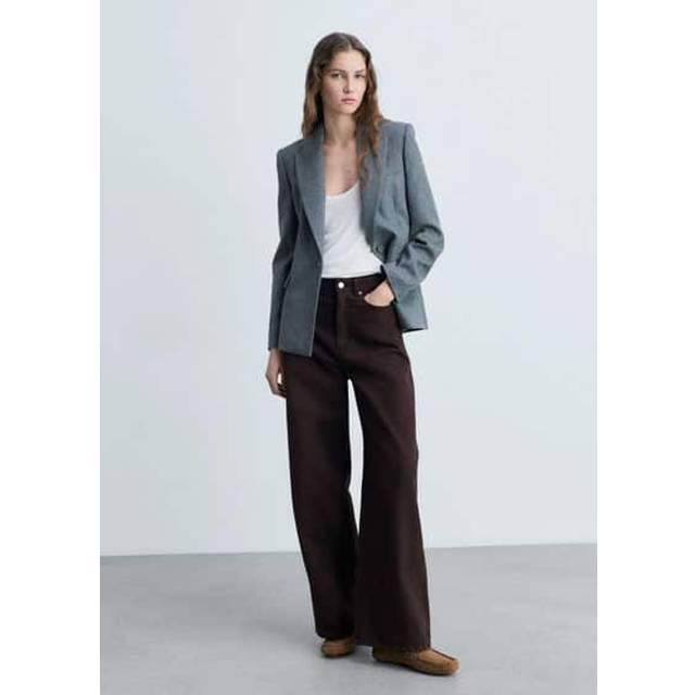 Mango Camilla High-Rise Cotton Denim Balloon Jeans