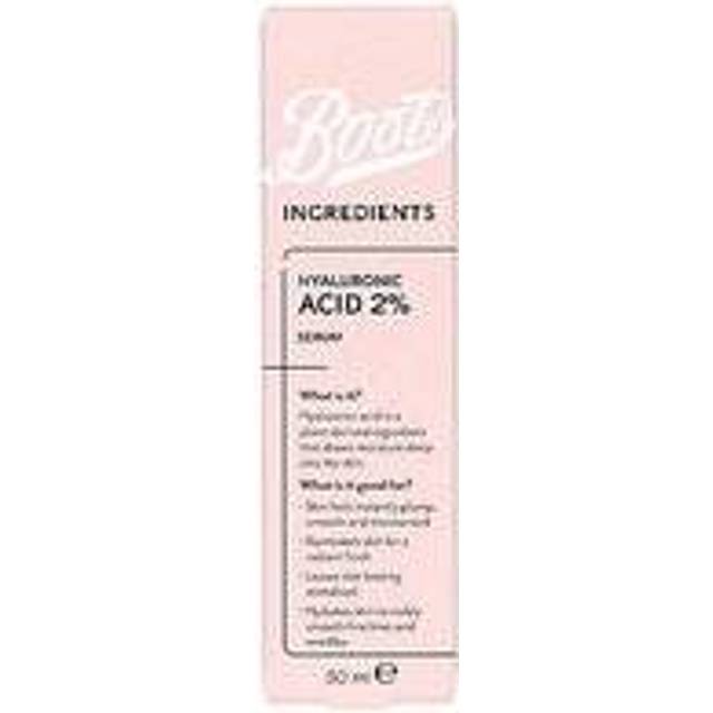 Boots Ingredients Hyaluronic Acid Serum 2% 30ml