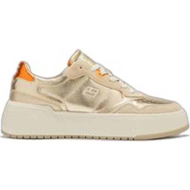 Trainers D.Franklin Court Basic Snake - Beige