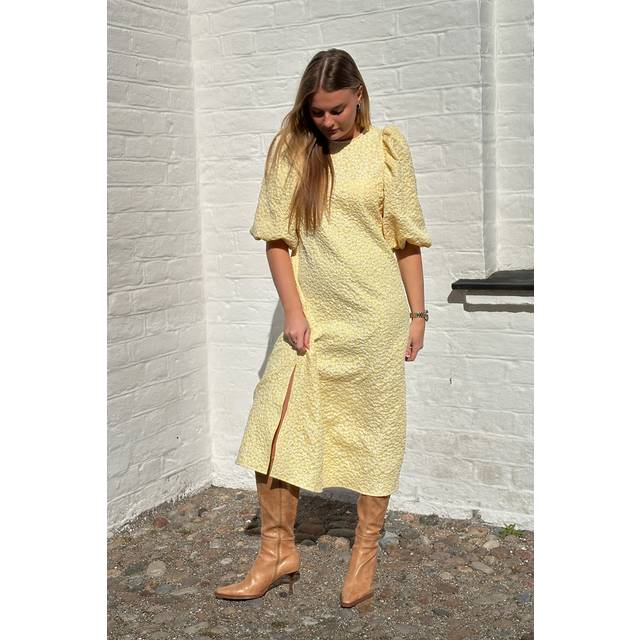 Noella Kjole - Reno Pastis Long - Buttercup Yellow