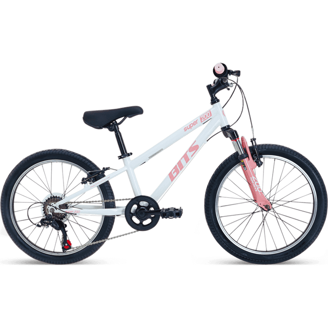 BITS Super 200 EU WHITE/CYAN 25, barncykel, 5–8 år