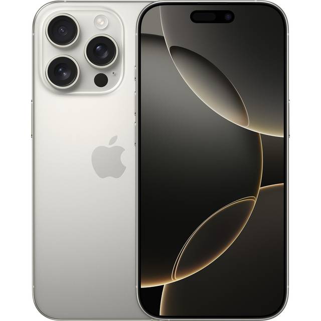 Apple iPhone 16 Pro - 8GB - 256GB - Naturligt Titan