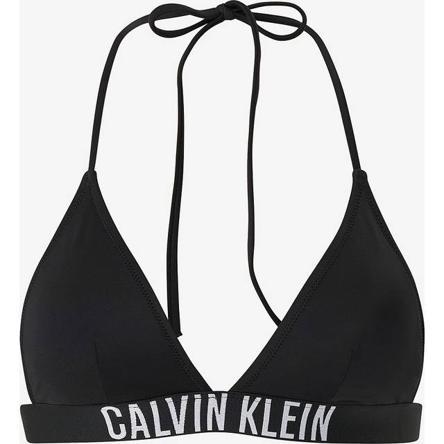 Calvin Klein – Intense Power – Svart bikiniöverdel i trekantsmodell-Svart/a