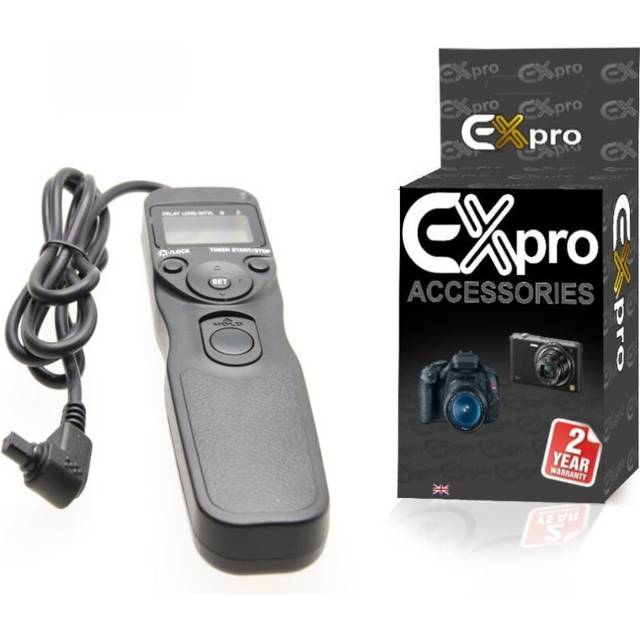 Ex-ProÂ® RS-80N3  Timer Remote Shutter Release LCD For Canon EOS D60 D2000