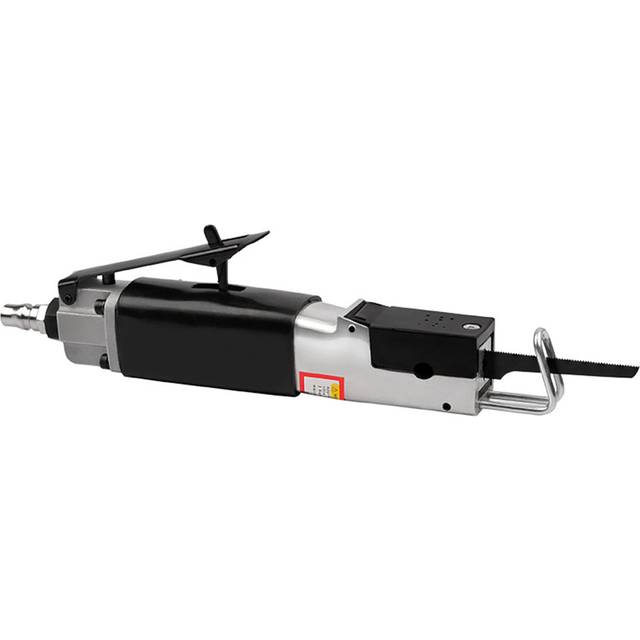 Pneumatic Air Reciprocating Saw 90PSI 9000BPM Reciprocating Saw Handheld Power Metal Saw Heavy Duty silver