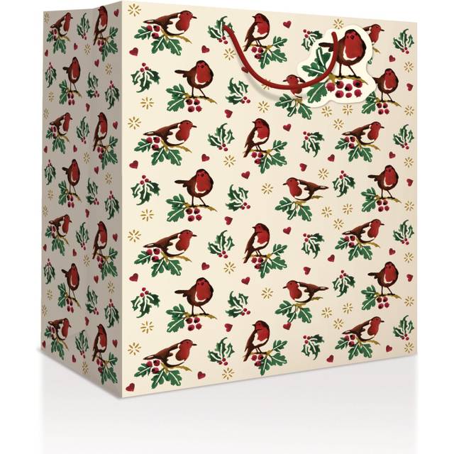 Emma Bridgewater Little Robin Large Gift Bag Christmas Gift Accessory