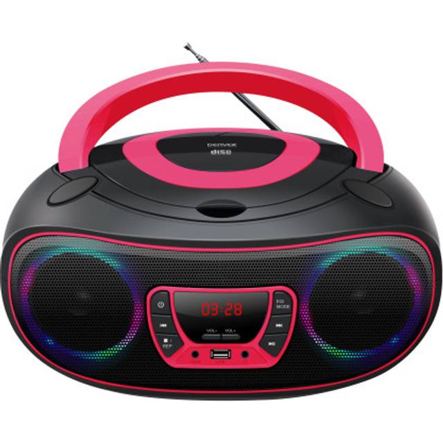 Denver TCL-212BT Boombox Svart Pink