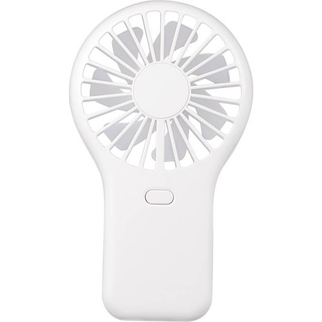 (White) The New Handheld Outdoor Indoor Silent Pocket Mini Fan Can Be Charged By Usb