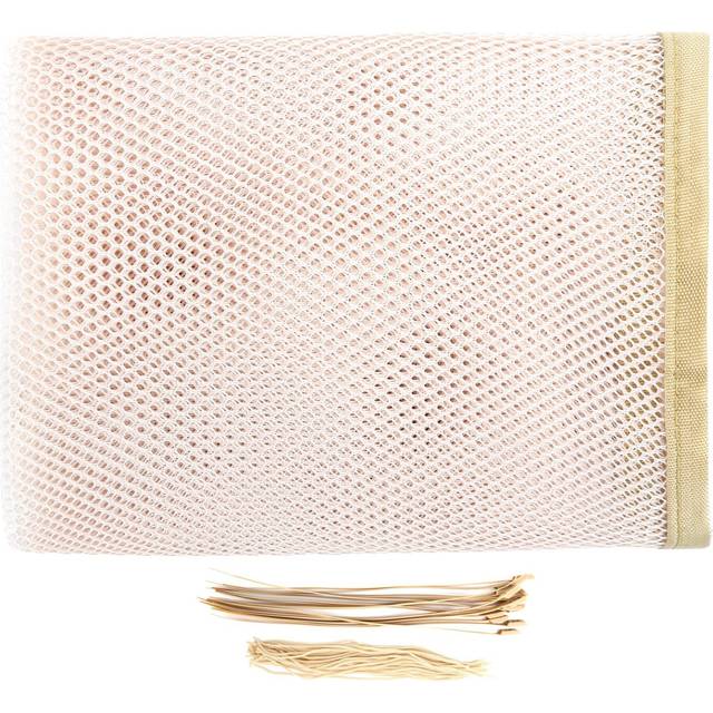3 Meters Baby Safety Net Balcony Patio Stairs Railing Netting Guard for Indoor OutdoorApricot