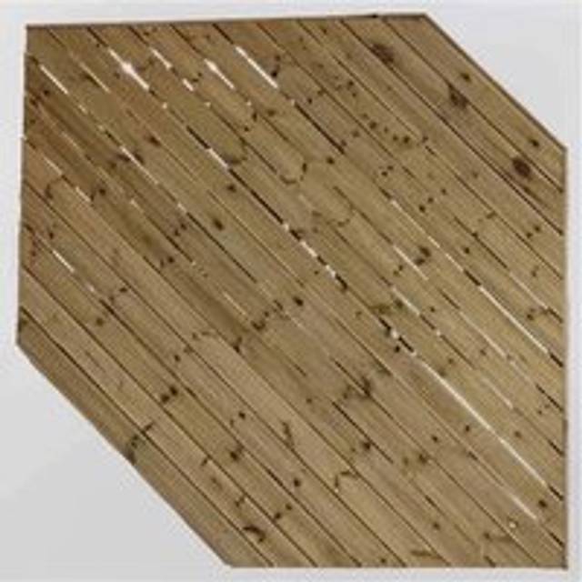 Churnet Valley Garden Furniture Churnet Valley Decking 2.3M X 2.3M, Brown