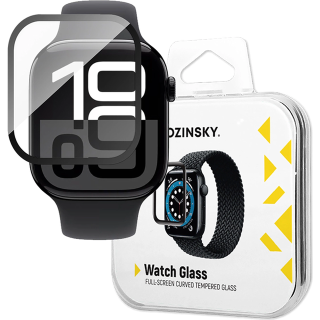 [2-Pack] Wozinsky Apple Watch 46mm Series 10 HÃ¤rdat glas SkÃ¤rmskydd