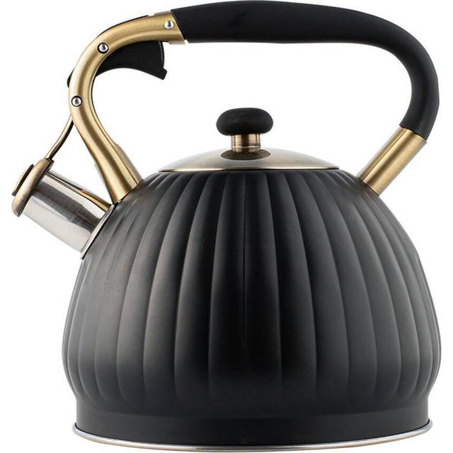 3.5L Whistling Kettle Stainless Steel Whistle Tea for Gas Stove Induction Cooker Pumpkin Pot