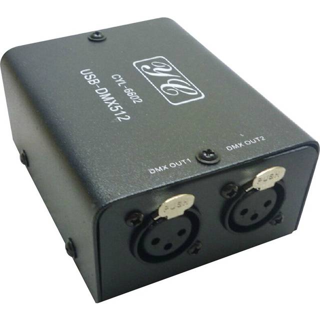 512-Channel USB to DMX DMX512 LED Light DMX-Stage Lighting Module Stage Lighting Controller Mini Decoder