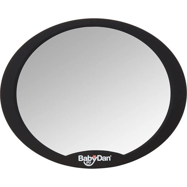 BabyDan Adjustable Wide Angled Rear Seat Mirror, Large