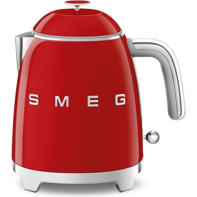 Smeg - Mini stainless steel Kettle - unisex - stainless steel/Plastic - One Size - Black