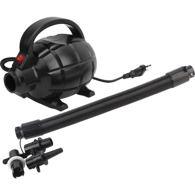 600W Electric Air Pump Inflatable Boat Raft Mattress Portable Inflator Pump