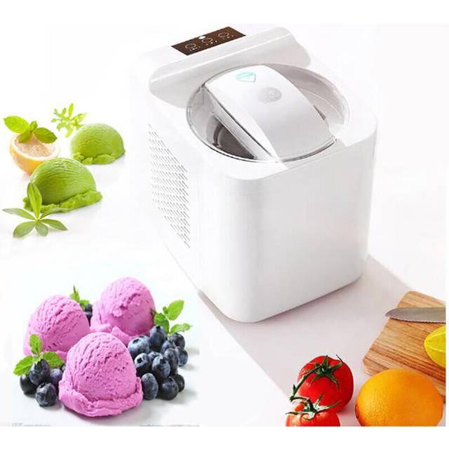 1000ml Soft Hard Italian Ice Cream Maker Machine Household Small Full Automatic Sorbet Fruit Dessert Yogurt Ice Maker