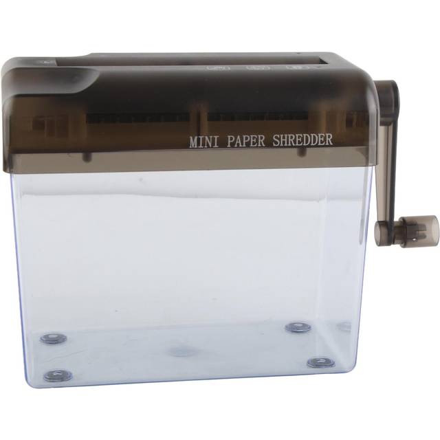 Portable Mini Manual Shredder Desktop A6 Hand File Shredder Paper Cutter