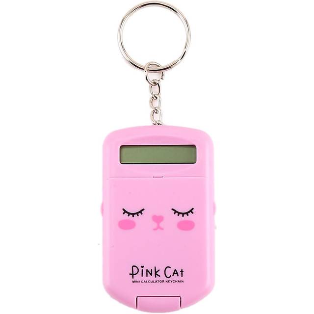 Small Calculator Cute Beautiful Safe Odorless Portable Calculator Calculation Tool for Students pink