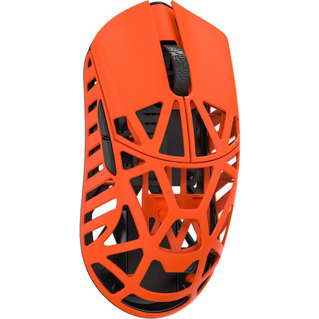 WLMouse Beast X Mini Pro - Fire Orange [Omron Opticals] - Side Slits