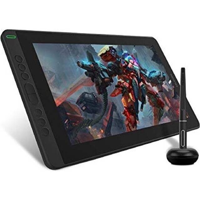 Kamvas 13 New Graphics Drawing Monitor 133 Inch Fulllaminated Screen 8 Programmable Press Keys Supports Connectivity with Android Device Without Stand