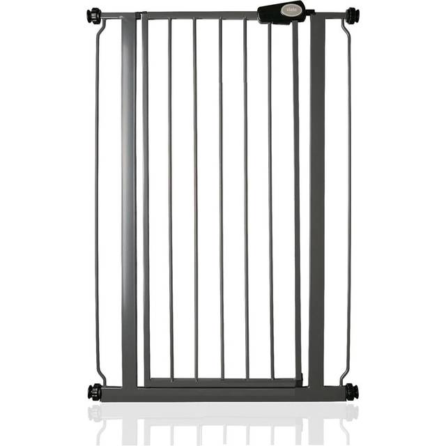 Child and Pet Safety Baby Gate - Grey (104cm H x 75cm W x 4cm D)