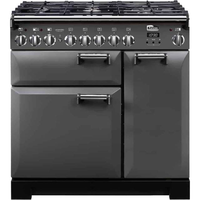 Falcon Leckford Deluxe 90 gas - Slate/krom