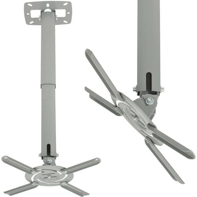 Universal Ceiling TV & Projector Bracket Home Cinema Mount Slim Full Tilt Stand