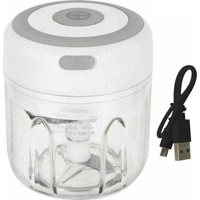 250ML Mini electric garlic pounder, wireless garlic beater, garlic puller, garlic paste, garlic press, machine