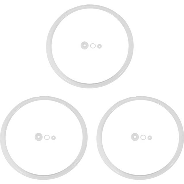 Tlily - 3X Electric Pressure Cooker Parts Silicone Rubber Replacement Sealing Ring Gasket Home 5-6L