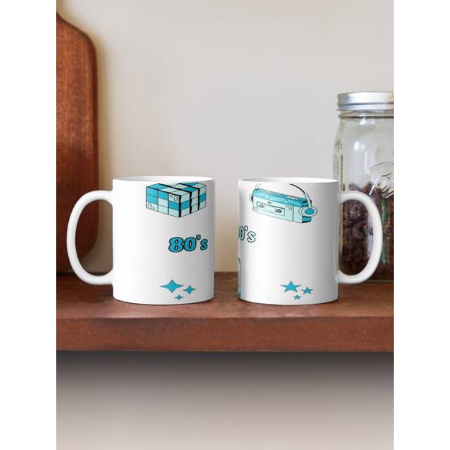 (90's games pack, pastel blue turquoise aesthetic, 80's games, retro gadgets, 90's vintage, m-5516) Coffee Mugs 11oz Russia Club Ceramic Mug Cute Nove