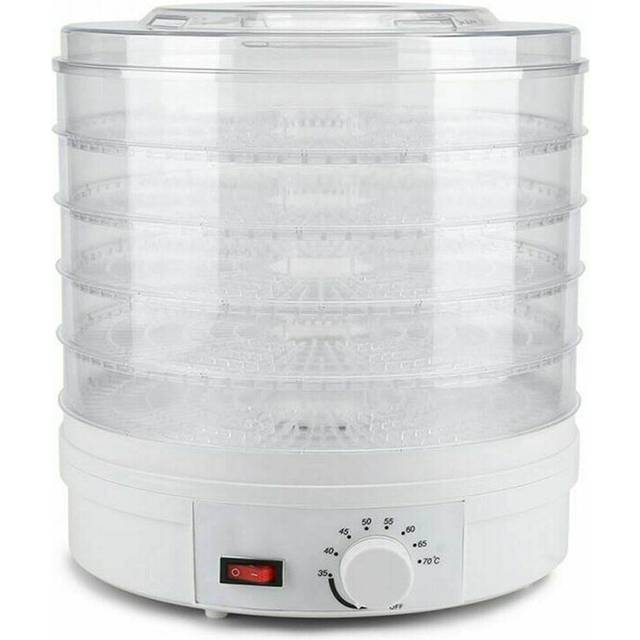 AUG 350W 32cm Dried Fruit Vegetables Meat Machine Household MINI Food Dehydrator Pet Meat Dehydrated 5 layers Snacks Air Dryer