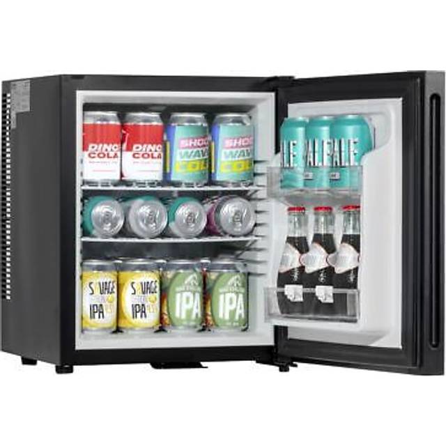 Baridi 25L Mini Bar/Fridge with Lock & Key, LED Light, Ultra Quiet for Bedrooms, Hotels, Guesthouses