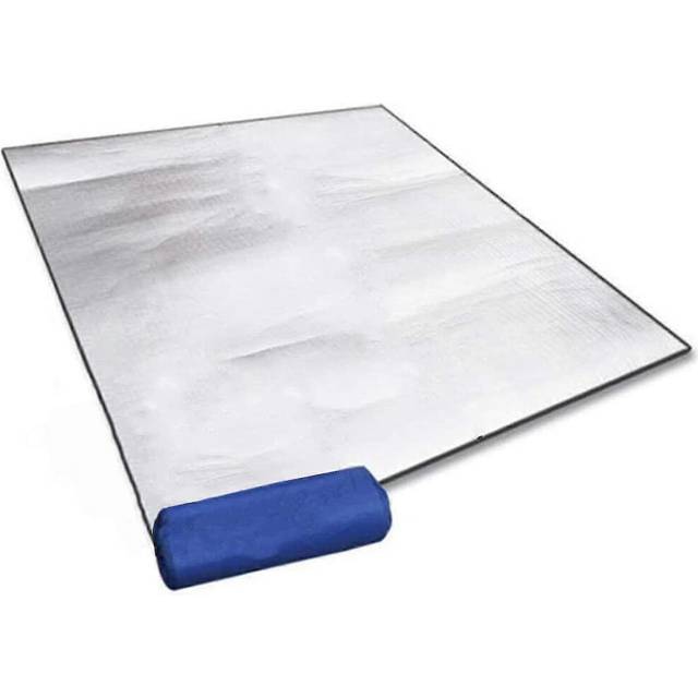 (1.5MX2M, One size) Aluminium Insulating Mat Foam Mat Sleeping Mat For Camping Insulation Mat Foldable Tent Mat Floor Pad Thermal