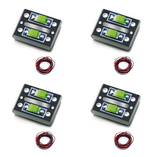 4PCS Hotend Lamp Nozzle Lighting 3D Printer Accessories 5V Wide Voltage LED White Light for 0.2