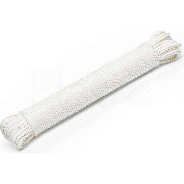 46cm long white washing line rope pvc strong replacement clothesline outside